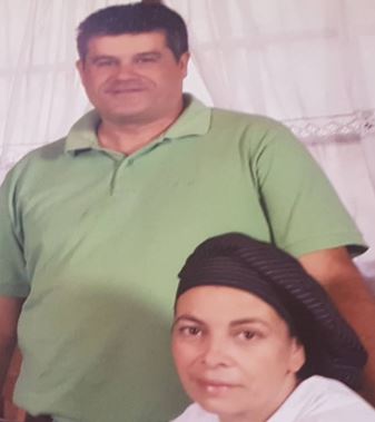 Maria Rosario and her husband Fernando during their early days